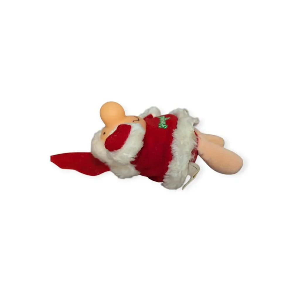 Vintage 1986 American Greetings Santa Ziggy I Love You Plush Christmas